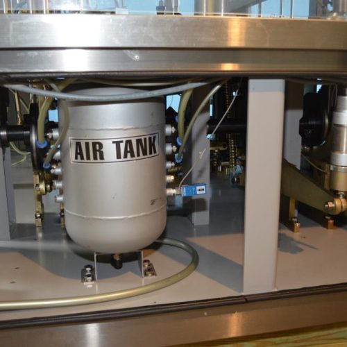 Viking Solpac Model 8SZ450 S/S 40 PPM Rotary Pre Made Pouch Filler and Sealer