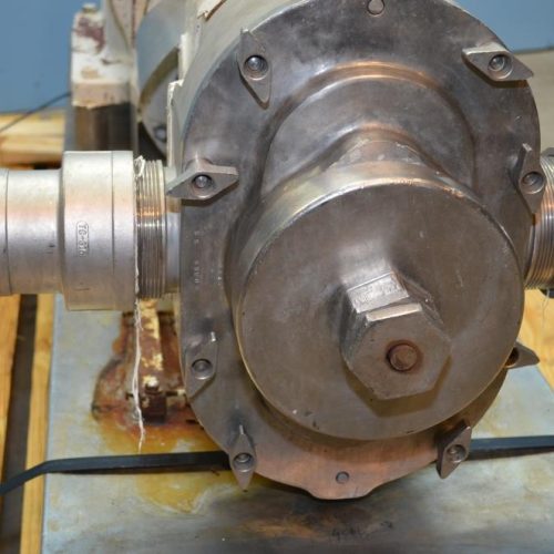 Waukesha Model 220 15 HP S/S Positive Displacement Pump with Pressure Relief Cover