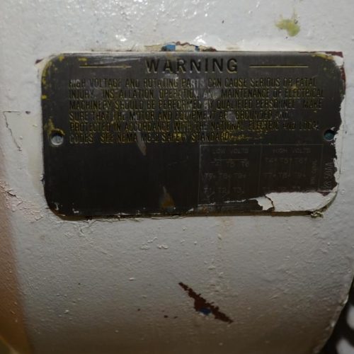 Waukesha Model 220 15 HP S/S Positive Displacement Pump with Pressure Relief Cover