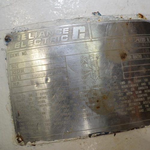 Waukesha Model 130 15 HP S/S Positive Displacement Pump with Pressure Relief Cover