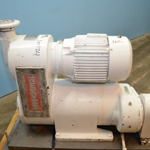 Waukesha Model 130 15 HP S/S Positive Displacement Pump with Pressure Relief Cover