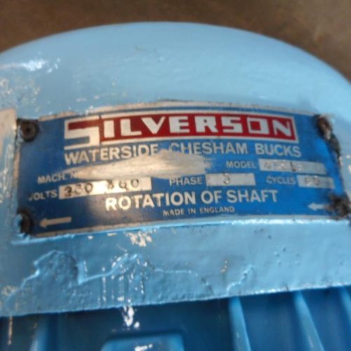 Silverson Model 450LS S/S 10 HP High Shear Inline Mixer
