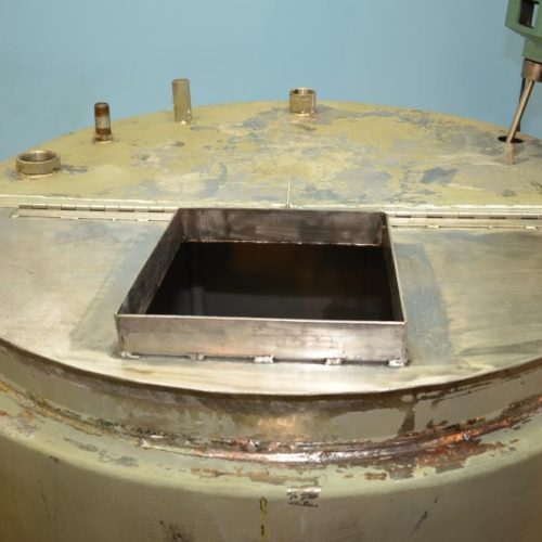 350 Gallon S/S Vertical Jacketed Prop Agitated Tank