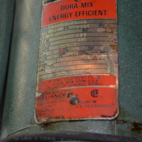 350 Gallon S/S Vertical Jacketed Prop Agitated Tank