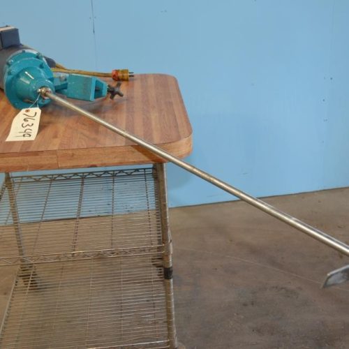 350 Gallon S/S Vertical Jacketed Prop Agitated Tank