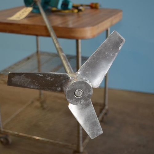 350 Gallon S/S Vertical Jacketed Prop Agitated Tank