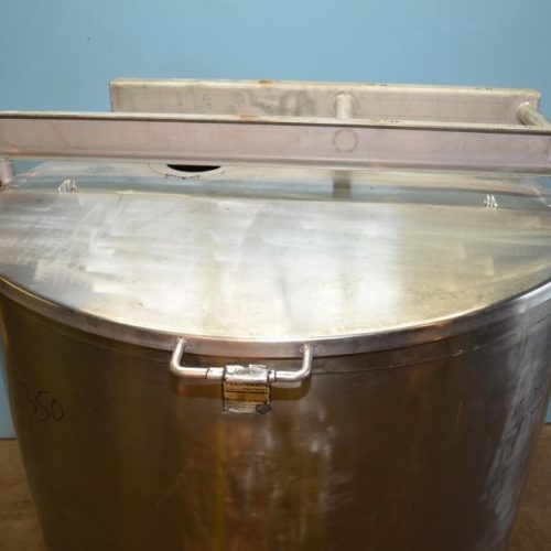 400 Gallon Feldmeier S/S Vertical Single Wall Tank