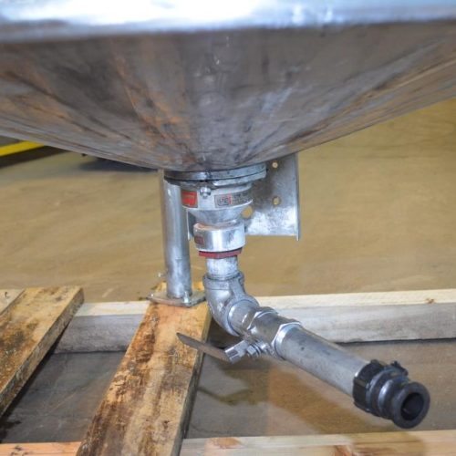 400 Gallon Feldmeier S/S Vertical Single Wall Tank