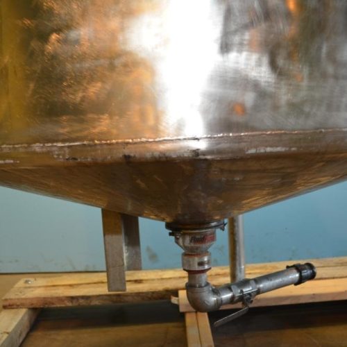 400 Gallon Feldmeier S/S Vertical Single Wall Tank