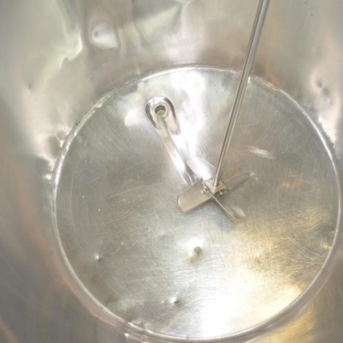 (2) 200 Gallon Vertical S/S Single Wall Prop Agitated Tanks on Common Platform