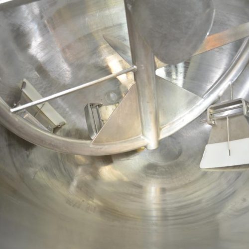 300 Gallon Groen Model 300D10TI S/S Jacketed Incline Sweep Scrape Agitated Kettle