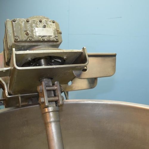 300 Gallon Groen Model 300D10TI S/S Jacketed Incline Sweep Scrape Agitated Kettle