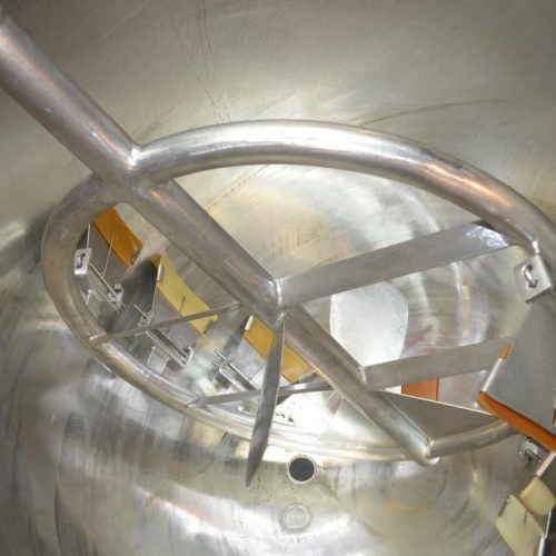 300 Gallon Groen Model 300D10TI S/S Jacketed Incline Sweep Scrape Agitated Kettle