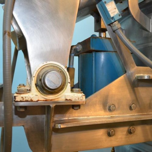 300 Gallon Groen Model 300D10TI S/S Jacketed Incline Sweep Scrape Agitated Kettle