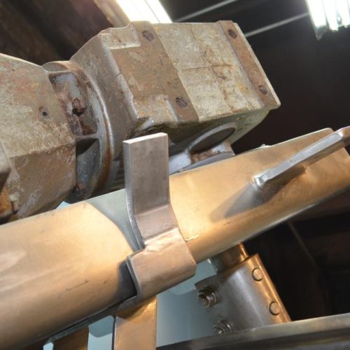 300 Gallon Groen Model 300D10TI S/S Jacketed Incline Sweep Scrape Agitated Kettle