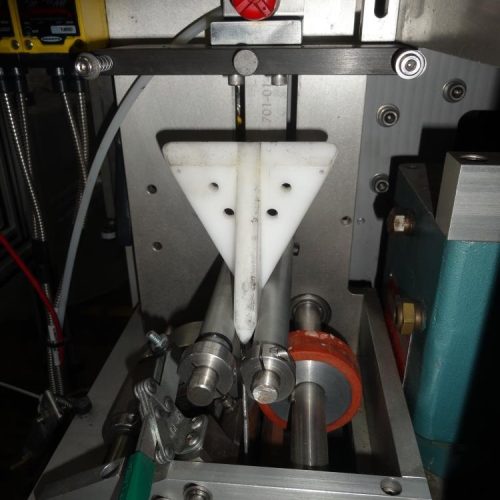 PDC Model 75-ERL Automatic Shrink Sleeve Labeler and Tamper Evident Neck Bander