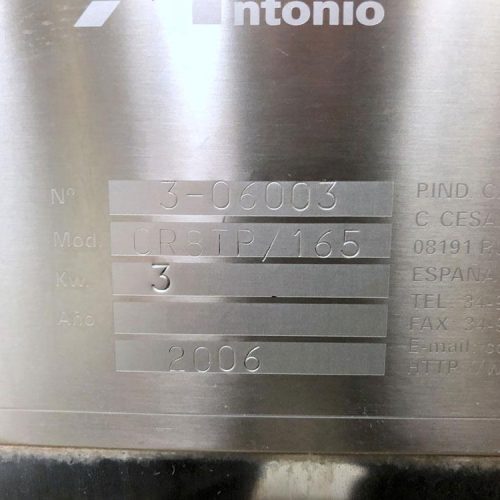 Mengibar Model CR8TP165 130 BPM Trigger Pump Placer and Capper