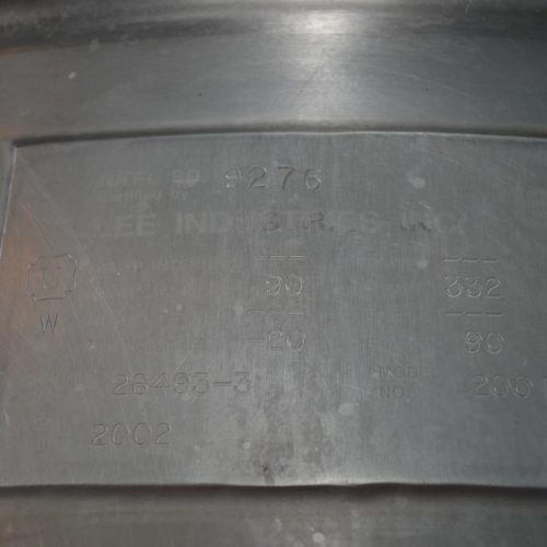 200 Gallon GroenModel 200D7TI S/S Jacketed Incline Sweep Scrape Agitated Kettle