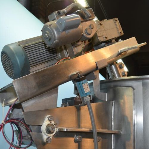 200 Gallon GroenModel 200D7TI S/S Jacketed Incline Sweep Scrape Agitated Kettle