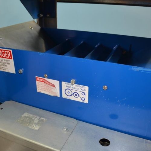 Demuth Model 9836720 Dual 8 In Long Vertical Stacked Roller Mills