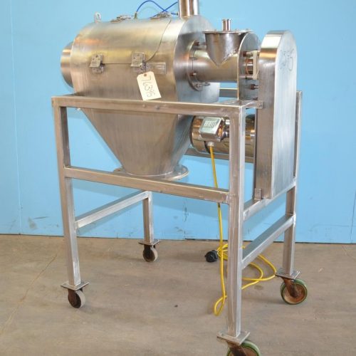 Kemutec Model K650C S/S 18 in Dia x 24 in Long Centrifugal Sifter