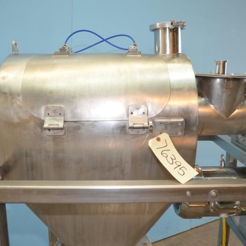 Kemutec Model K650C S/S 18 in Dia x 24 in Long Centrifugal Sifter