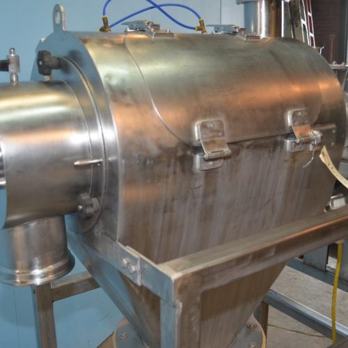 Kemutec Model K650C S/S 18 in Dia x 24 in Long Centrifugal Sifter