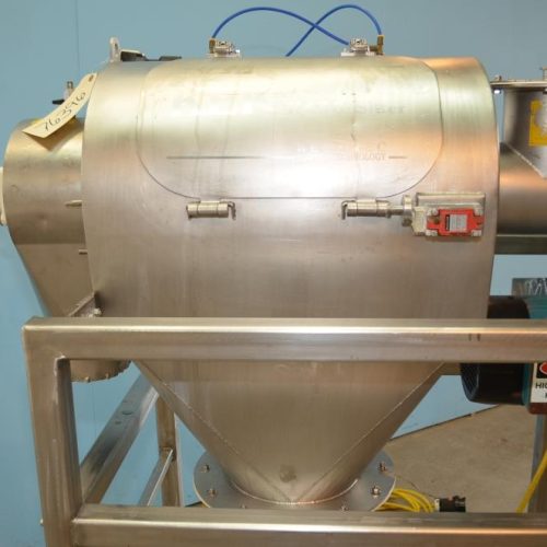Kemutec Model K650C S/S 18 in Dia x 24 in Long Centrifugal Sifter