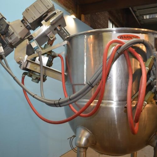 100 Gallon Groen Model INA2100 S/S Jacketed Incline Sweep Scrape Agitated Kettle