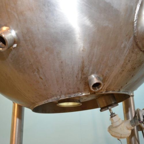 100 Gallon Groen Model INA2100 S/S Jacketed Incline Sweep Scrape Agitated Kettle