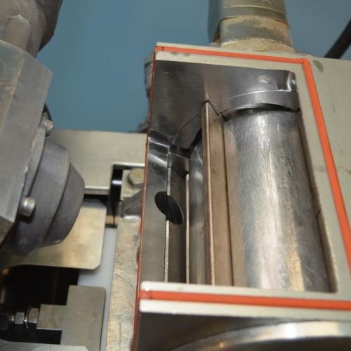 Nutec Model 720 Patty Former 7,800 PPH with Paper Inserter