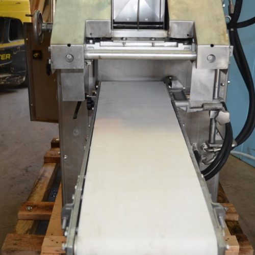 Nutec Model 720 Patty Former 7,800 PPH with Paper Inserter