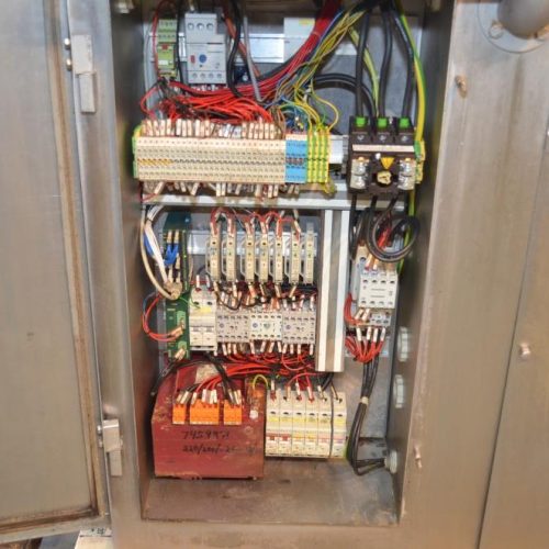 Nutec Model 720 Patty Former 7,800 PPH with Paper Inserter