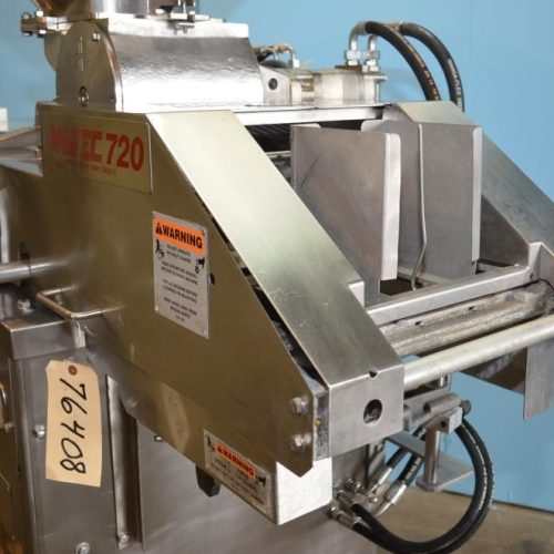 Nutec Model 720 S/S 7,800 PPH Patty Former