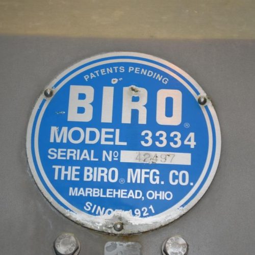 Biro Model 3334 S/S Table Meat Saw