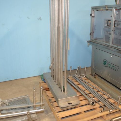 Pack Line Model PXM6 300 CPM (6) Lane S/S Linear Cup Filler and Sealer