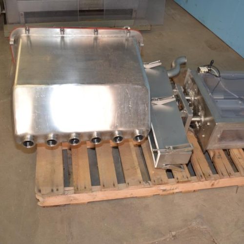 Pack Line Model PXM6 300 CPM (6) Lane S/S Linear Cup Filler and Sealer