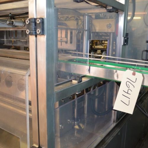 Pack Line Model PXM6 300 CPM (6) Lane S/S Linear Cup Filler and Sealer