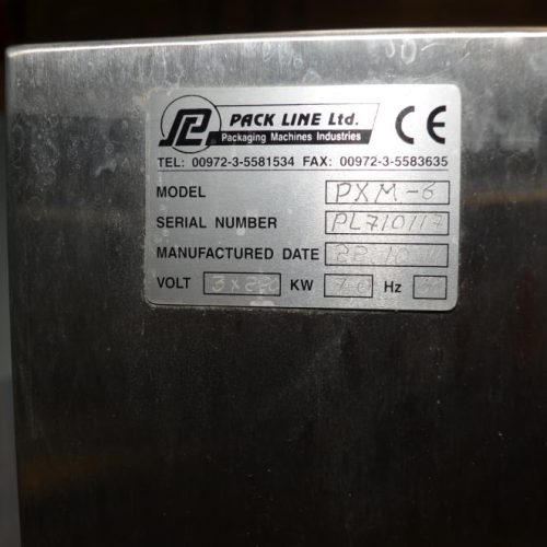 Pack Line Model PXM6 300 CPM (6) Lane S/S Linear Cup Filler and Sealer