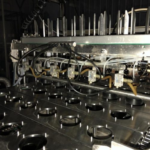 Pack Line Model PXM6 300 CPM (6) Lane S/S Linear Cup Filler and Sealer