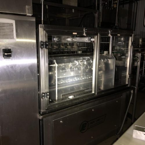 Pack Line Model PXM6 300 CPM (6) Lane S/S Linear Cup Filler and Sealer