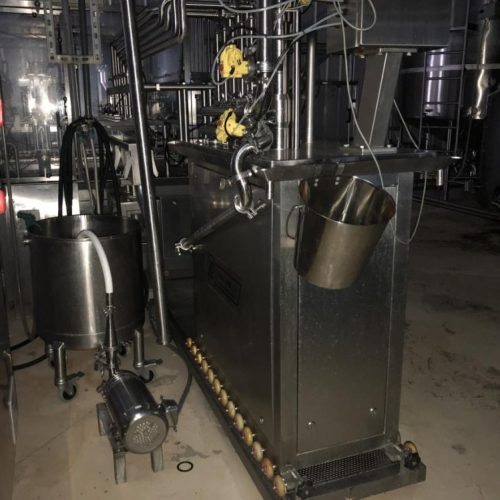 Pack Line Model PXM6 300 CPM (6) Lane S/S Linear Cup Filler and Sealer