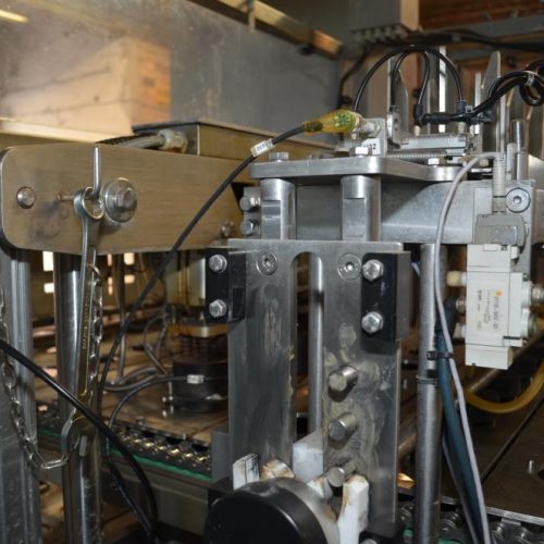 Pack Line Model PXM6 300 CPM (6) Lane S/S Linear Cup Filler and Sealer