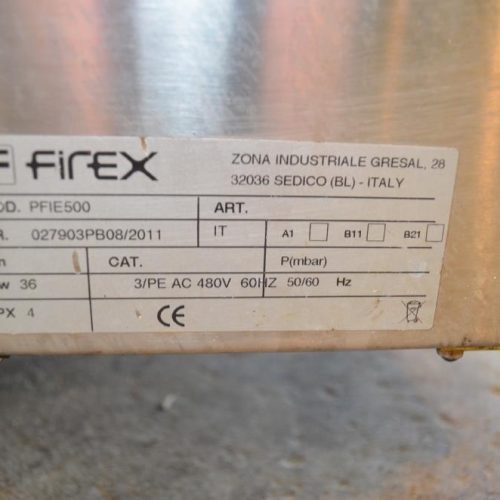 125 Gallon Firex Model PFIE500 S/S Electric Self Contained Insulated Kettle