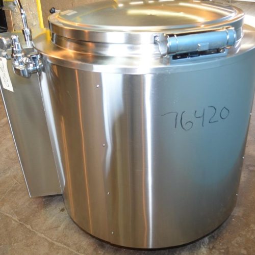 125 Gallon Firex Model PFIE500 S/S Electric Self Contained Insulated Kettle