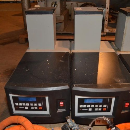 (4) ITW Dynatec Dynamelt S-Series Model S1N4P122 Hot Melt Units with Hoses