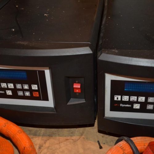 (4) ITW Dynatec Dynamelt S-Series Model S1N4P122 Hot Melt Units with Hoses