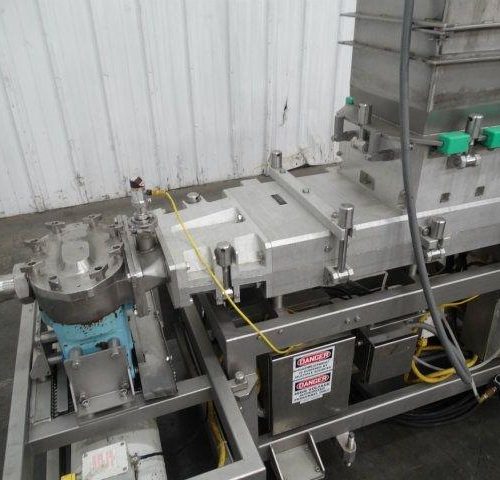 Raccordia Model MCE55 S/S Positive Displacement Shortening Pump System