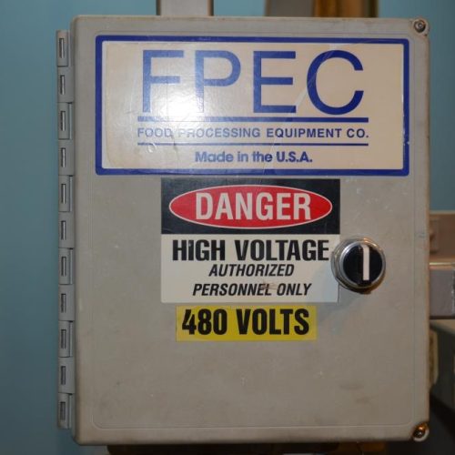 FPEC Model BS91 3,000 Lbs Cap Free Standing S/S 44.5 in Max Height Pallet Lifter