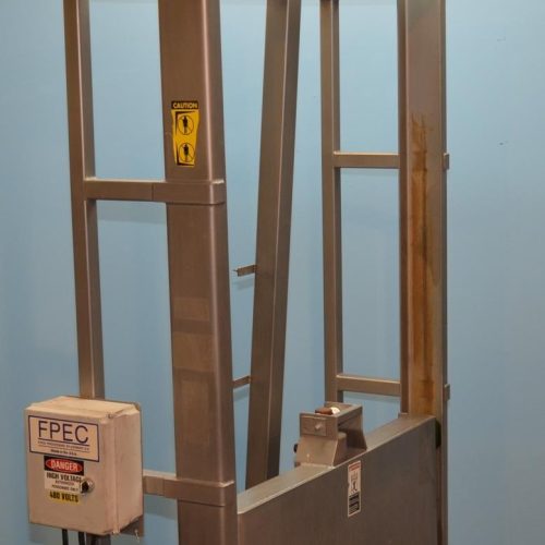 FPEC Model BS91 3,000 Lbs Cap Free Standing S/S 44.5 in Max Height Pallet Lifter
